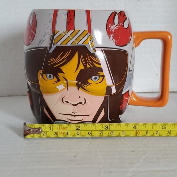 Disney Star Wars Luke Skywalker 3D X-Wing Pilot Ceramic Mug Cup Coffee Tea Cocoa - Picture 6 of 10